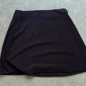 vintage stretchy black skirt